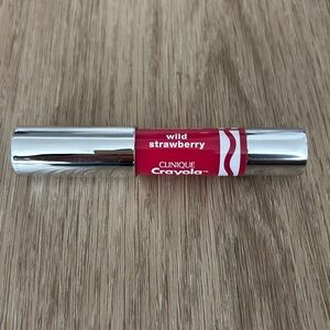 NWOT Clinique x Crayola Limited Edition Intense Chubby Stick - Wild Strawberry